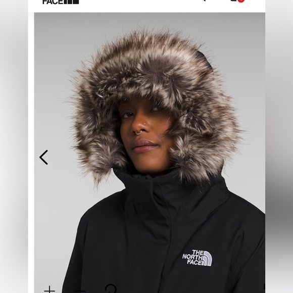 The North Face women’s Arcric Parka -Large in ANTELOPE TAN- excellent condition - Picture 5 of 11